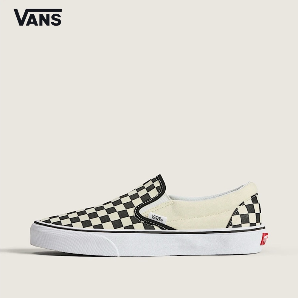 Vans Classic Slip-On Checkerboard Shoe